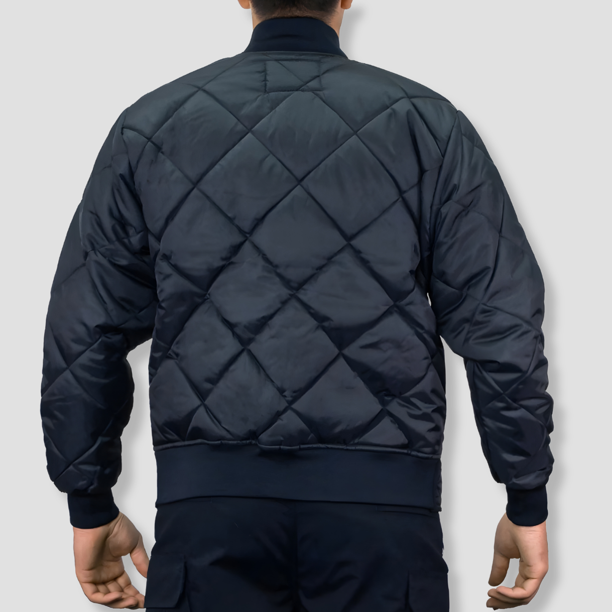 DIAMOND QUILTED JACKET