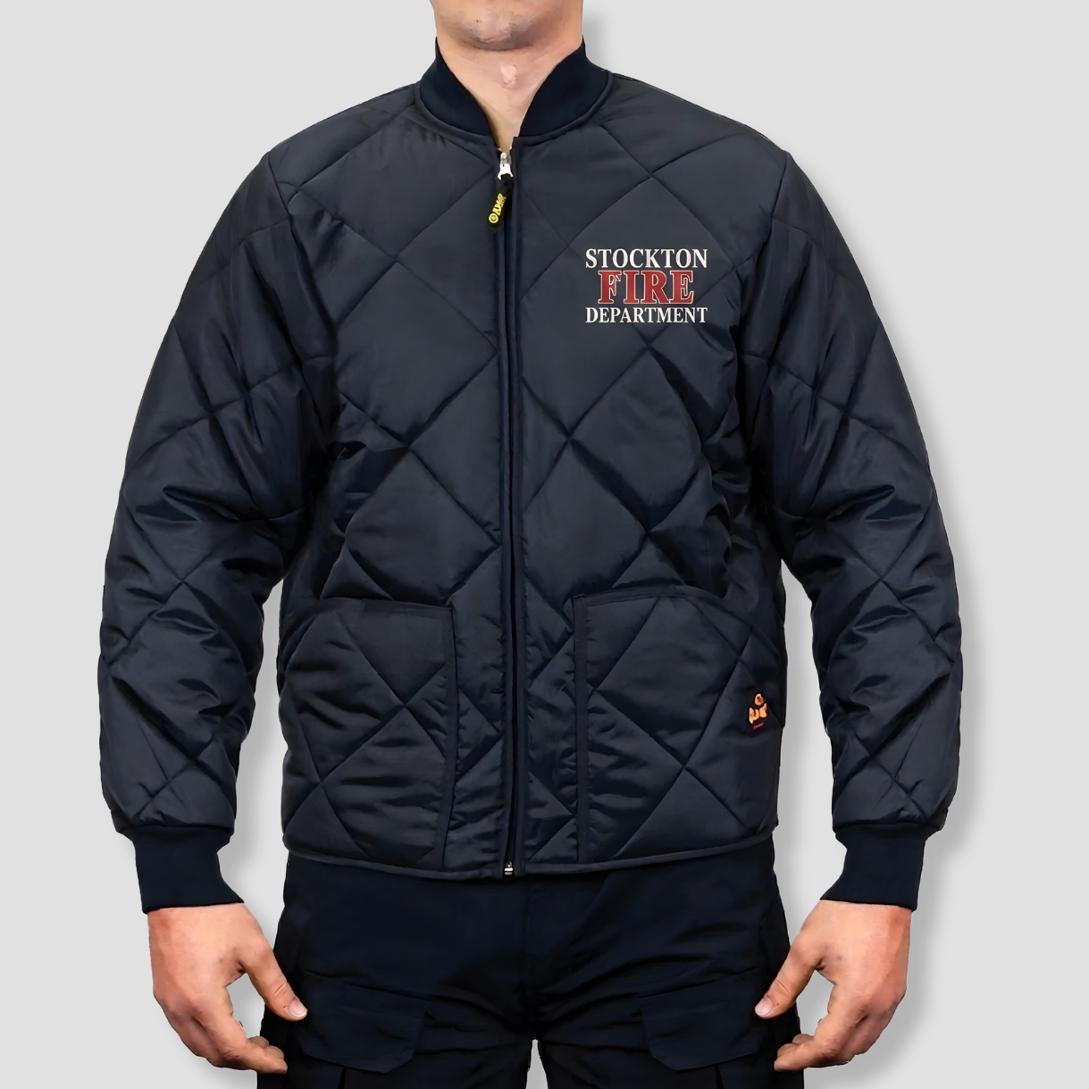 DIAMOND QUILTED JACKET